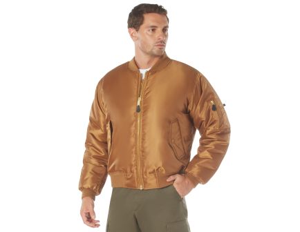 Rothco Ma-1 Flight Jacket - Work Brown, 3X-Large