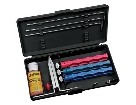Lansky Standard 3-Stone System/Precision Knife Sharpening Kit - LKC03