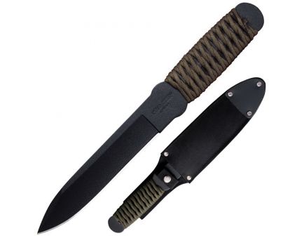Cold Steel True Flight Thrower Spear Point Fixed Knife, 6.75", Olive Drab Green - 80TFTC