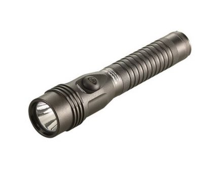 Streamlight Strion DS HL 120/100 VAC 700/300/40 lm LED Handheld Compact Rechargeable Water-Resistant Dual Switch Flashlight, Black - 74613
