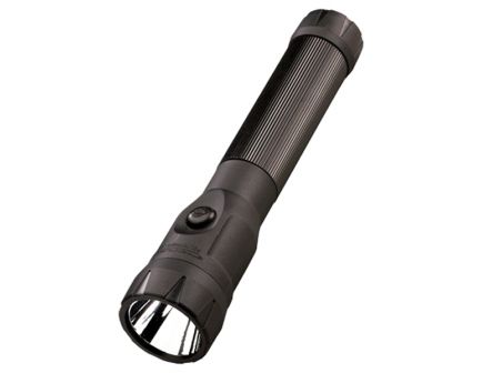 Streamlight PolyStinger 485/240/120 lm LED Rechargeable Multi-Mode Water-Resistant Flashlight w/ Smart Charger and Holder, Black - 76113