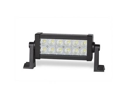 Cyclops C3 2700 lm (12) LED Dual Row Side Mount Weatherproof Shockproof Bar Light, Black - CYC-LBDR36-SM