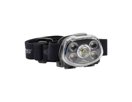 Cyclops Force XP 350/15/3.2/5.5 lm Cree XTE S3 LED Water-Resistant Headlamp, Black - CYC-HLFXP