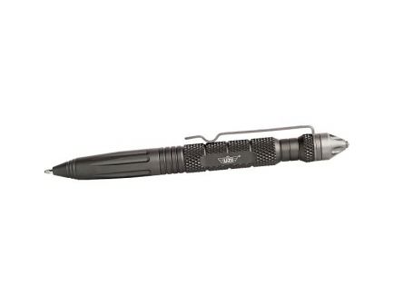 CampCo Aircraft Aluminum Defender Tactical Pen, 6" L, Gun Metal Gray - UZITACPEN6GM