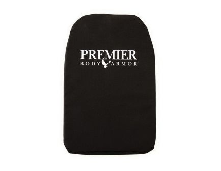 Premier Body Armor Kevlar/500 Denier Cordura Vertx Backpack Panel, 10" W x 17.5" H x 0.22" T, Black - BPP-9017