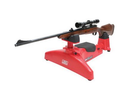 MTM Case Gard Predator Adjustable Feet Shooting Rest, Red - PSR30