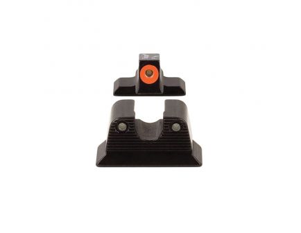 Trijicon HD Night Sight Set for Beretta PX4 Pistols, Green with Orange Outline Front/Green with Black Outline Rear - 600624