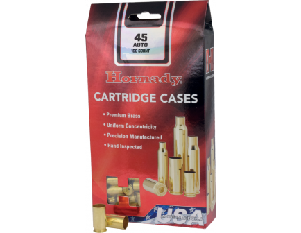 Hornady New Unprimed Brass .40 S&W Cartridge Cases, 200 count - 8720