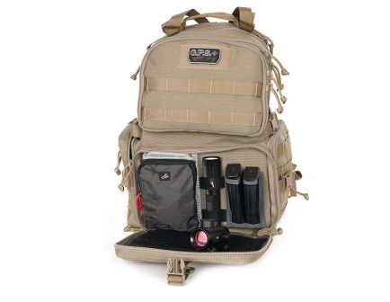 GPS Tactical Range Backpack, Tan ‒ GPS-T1612BPT