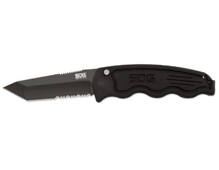 SOG-Tac Automatic Semi Serrated Tanto Blade - ST-04