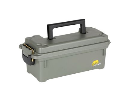 Plano Synergy 4 Round Element-Proof Compact Field Ammo Box, Olive Drab Green - 121202