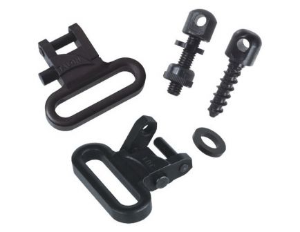 The Outdoor Connection Talon 1.25" Swivel and Screw Swivel Bases, Black - TAL-79411