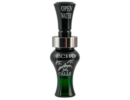 Echo Calls Open Water Mallard Hen Call, Single Reed, Dark Green Acrylic - 77764