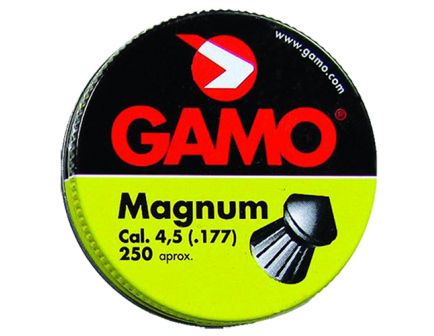 Gamo Outdoor Magnum .177 7.6 gr Spire Point w/ Double Ring Pellet, 250/pack - 632022454