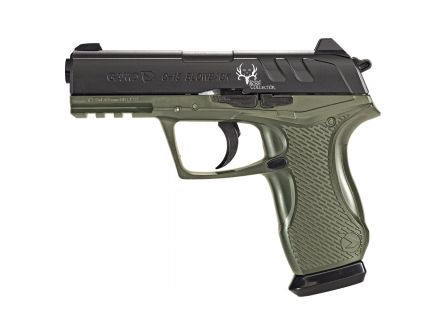 Gamo Outdoor C-15 Bone Collector .177 Pellet/BB Air Pistol, Blk/OD Green - 611139354