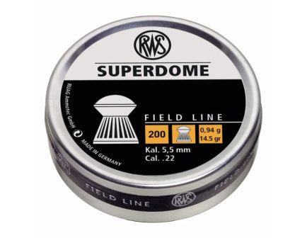 RWS Superdome .22 Cal 14.5 Gr Air Gun Pellets, 200rds - 2317407