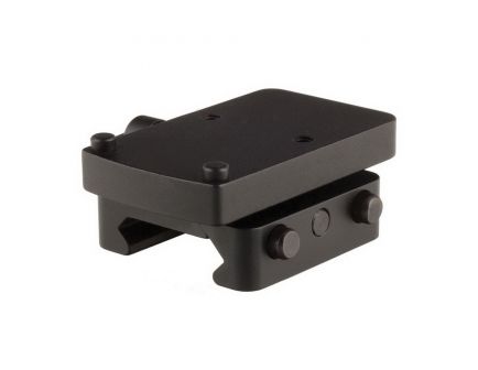 Trijicon SRO 7075 T6 Aluminum Quick Release Low Scope Mount, Anodized Matte Black - AC32076