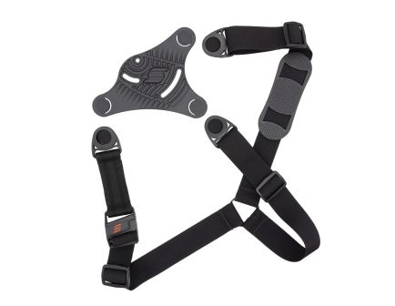 Safariland SCR Shoulder Holster RH Nylon Black - Comfortable and Secure Shoulder Holster for Daily Carry - SAFCR-0-0-0-0-C9-411