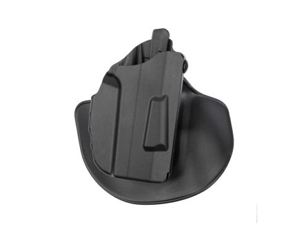 Safariland 7378 7TS ALS Glock G43X MOS OWB Holster LH Nylon Blend Black - Reliable and Quick Access for Defense - 7378V2-895-412