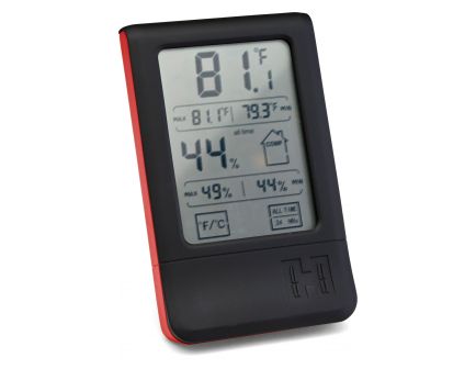 Hornady Black/Red Digital Hygrometer - 95909