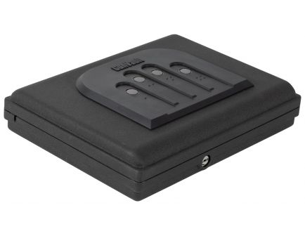 Gun Vault MicroVault 8.88" x 11.25" x 2.54" Single Gun Keypad Vault, Black