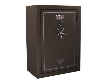 SA Consumer Products Haven Series Fire Rated Gun Safe, Matte Black/Dark Earth, 59" x 25" x 24" - SA5925H
