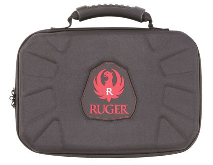 Allen Ruger Blockade Molded Handgun Case, 12", Rugged Black - 27312