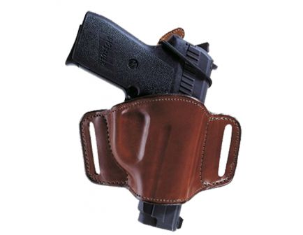 Bianchi Minimalist Right Hand S&W 36/38/40/60/640 Compact Open-Top Holster w/ Slot, Plain Tan - 19242