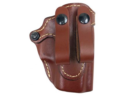 Hunter Company Pro-Hide Right Hand Glock 42 Inside-The-Waistband Open Top Holster, Brown - 470042