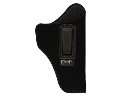 Uncle Mike's Size 5 Right Hand 4.5" to 5" Large Autos Inside-The-Pant Holster w/ Retention Strap, Textured Black - 76051