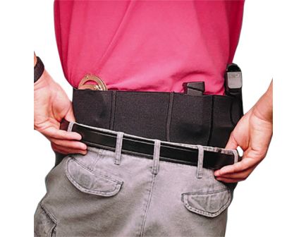 DeSantis Gunhide Belly Band Medium Ambidextrous Hand Beretta 84 Holster, Black - 060BJG2Z0