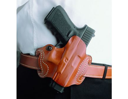 DeSantis Gunhide Thumb Break Mini Slide Right Hand Glock 26/27/31/32/33/36 Holster, Smooth Black - 086BAE1Z0