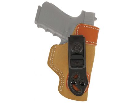 DeSantis Gunhide Sof-Tuck Right Hand S&W M&P Shield 9mm/.40 Inside-The-Waistband Holster, Brown - 106NAI4Z0