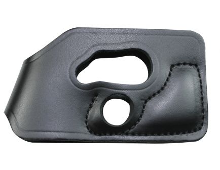 DeSantis Gunhide Pocket Shot Small Ambidextrous Hand .380 Inside-The-Pocket Holster, Smooth Black - 110BJU7Z0