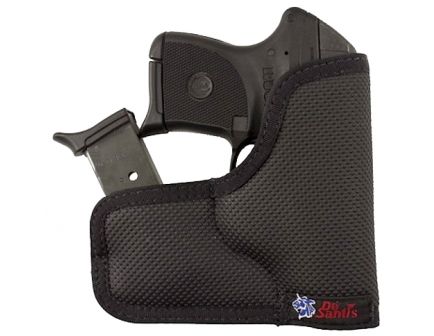 DeSantis Gunhide Ammo Nemesis Ambidextrous Hand Kel-Tec P-3AT/P32 Inside-The-Pocket Holster, Smooth Black - M33BJG3Z0