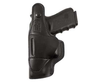 DeSantis Gunhide Dual Carry II Right Hand S&W M&P Shield 9mm/.40 Inside and Outside the Waistband Holster, Smooth Black - 033BAX7Z0
