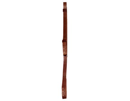 Hunter Company Adjustable Military Sling, 1" Swivel, Brown - 2001