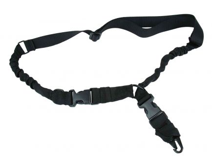 Tacfire 2 to 1-Point Double Bungee Sling, Black - SL003B