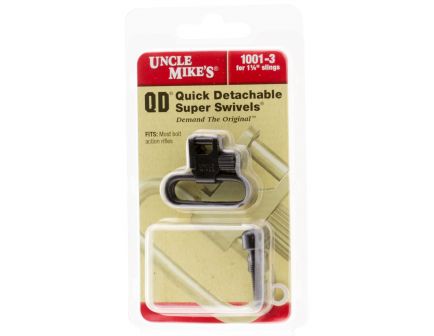 Uncle Mike's 1.25" Quick Detach Super Swivel, Black - 10013