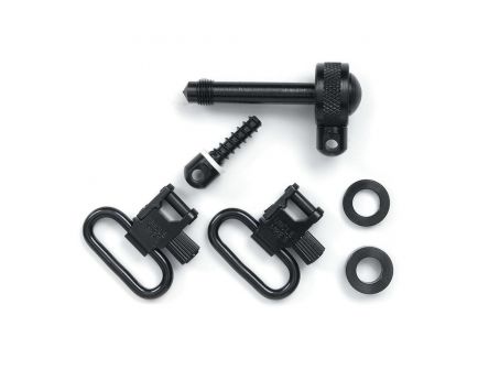 Uncle Mike's 1" Quick Detach Sling Swivel for Remington 7400, Black - 11712
