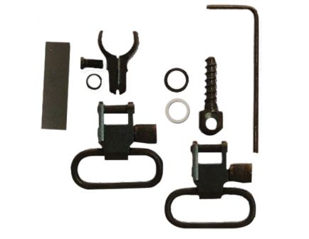 GrovTec 1" 2-Piece Barrel Band Swivel Set for 0.42" to 0.47" Shotgun Barrels - GTSW40