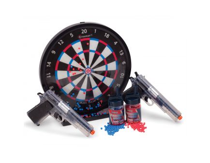 Crosman Stinger 6mm Airsoft Spring Pistol and Target Kit, Blk/Clear - ASP311CDK