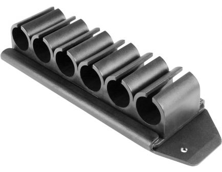 Aim Sports Side Shell Carrier Kit for Mossberg 500/590/600 Shotgun, Smooth Black - MM6RK