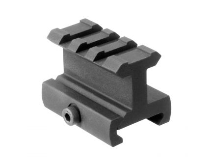 Aim Sports AR-15 Aircraft Grade Aluminum High-Profile Riser Mount, Anodized Black - ML111