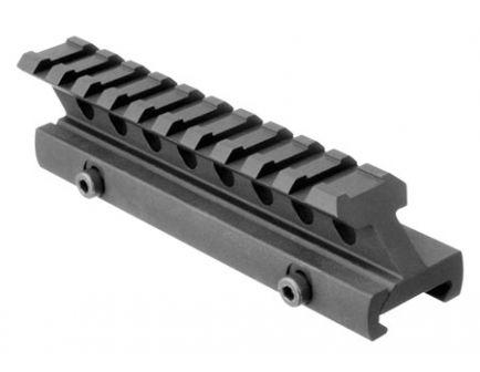 Aim Sports 5" L x 0.75" H Riser Mount, Black - MT012M