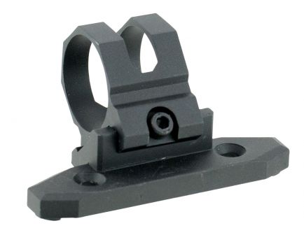 Aim Sports Modular KeyMod 1" 6061 T6 Aluminum 45 Degree Offset Mount, Anodized Black - AKMC03