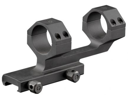 Aim Sports 30mm High 6061 Aluminum 1-Piece Cantilever Scope Mount, Anodized Black - MTCLF317