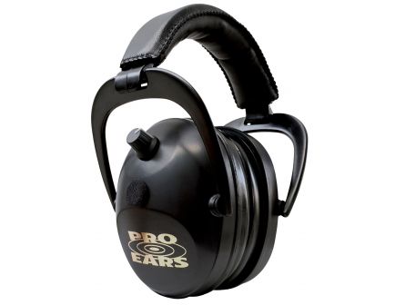 Pro Ears Gold II 26 dB Over the Ear Electronic Earmuff, Black - PEG2SMB
