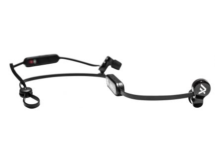 Axil Sportear Ghost Stryke Essential 30/22 dB Inside the Ear Electronic Earphone, Black - GSESSB