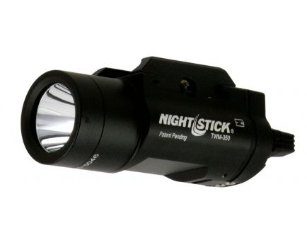 Nightstick 350 lm Cree LED Weapon Light w/ Strobe, Black - TWM-350S